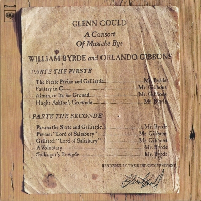バード＆ギボンズ：作品集 グレン・グールド : Byrd / Gibbons