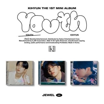 1st Mini Album: YOUTH (Jewel Case ver.)(ランダムカバー