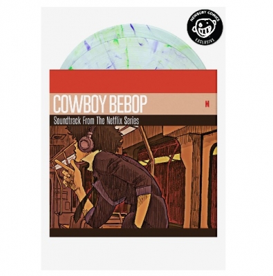 カウボーイビバップ Cowboy Bebop (Netflix Original Series)オリジナルサウンドトラック  (クリアブルー＆グリーン渦巻模様仕様/2枚組アナログレコード)