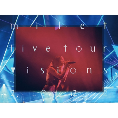 milet live tour “visions” 2022 【初回生産限定盤】(DVD+CD) : milet 