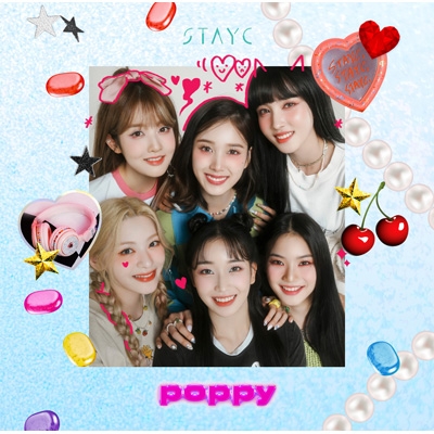 【公式】STAYC POPPY HMV サイン入りポストカード ユン