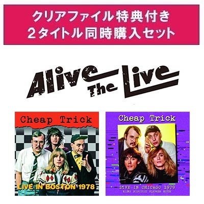 チープ・トリック 2022年11月25日発売 Alive The Live シリーズ 【A５