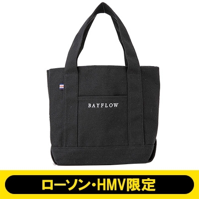 BAYFLOW 収納5ポケット LOGO TOTE BAG BOOK BLACK【ローソン・HMV限定