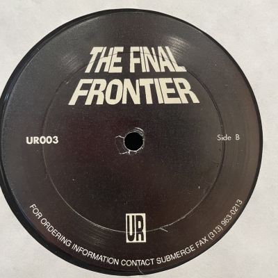 中古:盤質B】 The Final Frontier : Underground Resistance