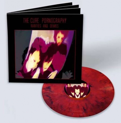 Cure Pornography Rarities & Demos (Red Marble Transparent Vinyl