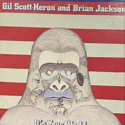 Gil Scott-Heron It's Your World レコード LP Scott-Heron-Gil-It_s-Your-