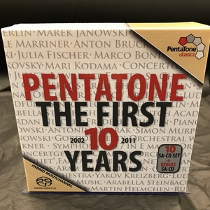 ペンタトーン ザ・ファースト10イヤーズ SACD11枚組 ボーナスSACD付 中古:盤質AB】 ペンタトーン・ザ・ファースト10イヤーズ