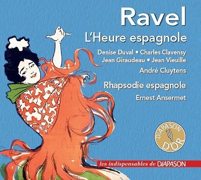 スペインの時』全曲（アンドレ・クリュイタンス指揮）、スペイン狂詩曲（エルネスト・アンセルメ指揮） : ラヴェル（1875-1937） |  HMVu0026BOOKS online - DIAP155