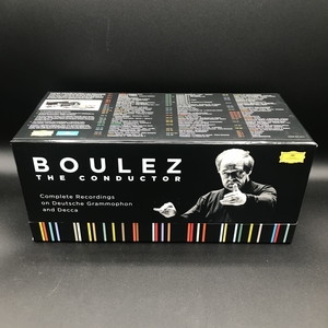 ブーレーズ　グラモフォン全集 中古:盤質AB】 指揮者ピエール・ブーレーズ／ドイツ・グラモフォン