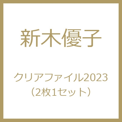 新木優子 クリアファイル2023（2枚1セット） : 新木優子 | HMV&BOOKS