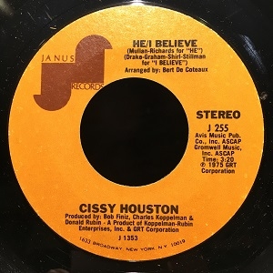 【中古:盤質B】 He / I Believe / Nothing Can Stop Me : Cissy Houston | HMV ...