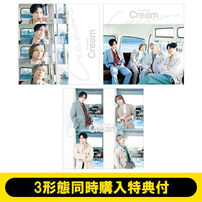 3形態同時購入特典付》 Cream 【初回限定盤A+初回限定盤B+通常盤