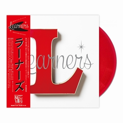 期間限定】 LEARNERS「MORE LEARNERS」LP アナログレコード 缶バッジ付