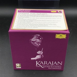 【未開封】カラヤン・宗教曲&合唱曲29CDボックス 未開封】カラヤン・宗教曲&合唱曲29CDボックス 未開封】カラヤン・宗教曲&