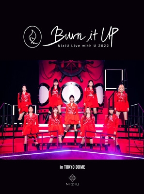 NiziU Live with U 2022 Burn it Up ライブDVDDVD - ミュージック