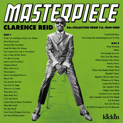 MASTERPIECE -CLARENCE REID 45S COLLECTION FROM T.K.1969-1980