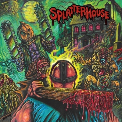 スプラッターハウス　SPLATTERHOUSE サウンドトラック　レコード　LP Splatterhouse オリジナルサウンドトラック (クリア・ヴァイナル仕様