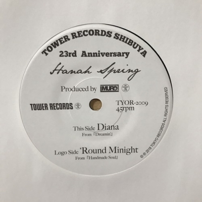 【未使用】HANAH SPRING  DIANA / ROUND MINIGHT 中古:盤質A】 Diana / Round Midnight : Hanah Spring | HMV&BOOKS