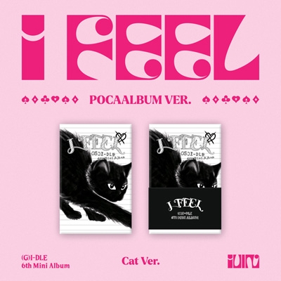 メール便対応！ (G)I-DLE gidle I FEEL poca アルバム 新品未開封