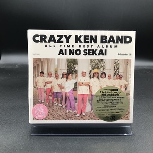 中古:盤質A】 CRAZY KEN BAND ALL TIME BEST ALBUM 愛の世界 【初回