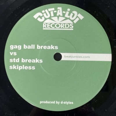 HMV渋谷】D-STYLES/GAG BALL BREAKS VS STD BREAKS SKIPLESS(GAGXSTD)-