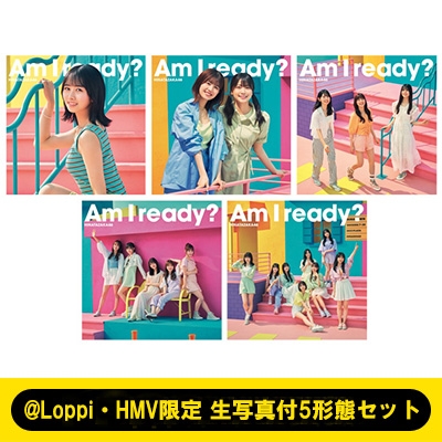 Loppi・HMV限定 生写真付5形態セット》 Am I ready? : 日向坂46