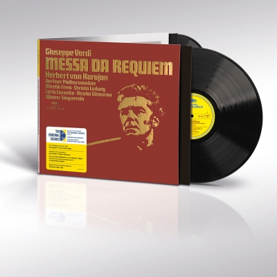 レクイエム ヘルベルト・フォン・カラヤン（2枚組/180グラム重量盤レコード/Deutsche Grammophon） : ヴェルディ（1813-1901）  | HMVu0026BOOKS online - 4864511