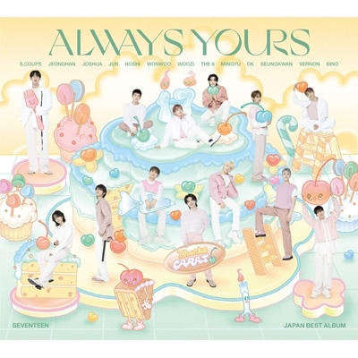 SEVENTEEN JAPAN BEST ALBUM「ALWAYS YOURS」 【初回限定盤C】(2CD+52P ...