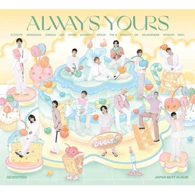 SEVENTEEN JAPAN BEST ALBUM「ALWAYS YOURS」 【初回限定盤C】(2CD+52P 