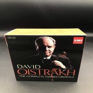 新品未開封】ダヴィッド・オイストラ フコンプリートEMIレコーディングス17CD 中古:盤質AB】 オイストラフ／EMI全録音集（17CD