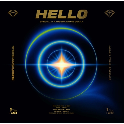 TREASURE JAPAN TOUR 2022-23 〜HELLO〜SPECIAL in KYOCERA DOME OSAKA 【初回生産限定盤】(2Blu-ray)