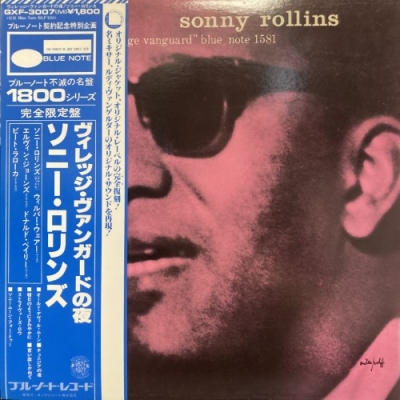 中古:盤質B】 ヴィレッジ・バンガードの夜 : Sonny Rollins