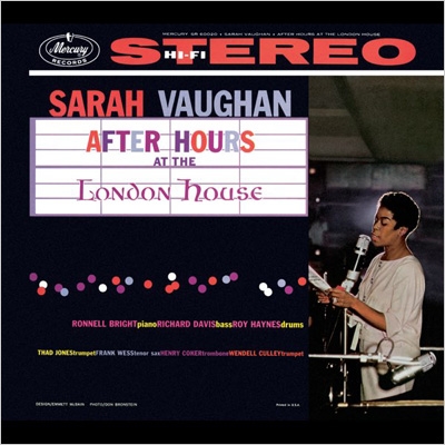 □即決 VOCAL Sarah Vaughan / After Hours At The London House