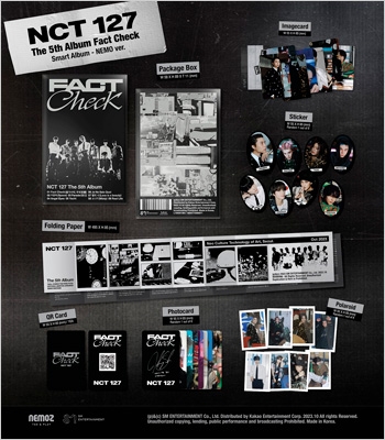 NCT127 Fact Check Exhibit 韓国盤 Japan トレカ