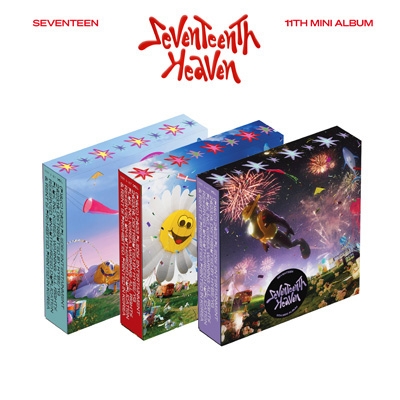 SEVENTEEN 11th Mini Album「SEVENTEENTH HEAVEN」 【3形態セット ...