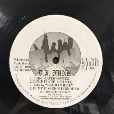 【中古:盤質B】 Psycho Funk Ep : DJ Funk | HMV&BOOKS Online - DJ000