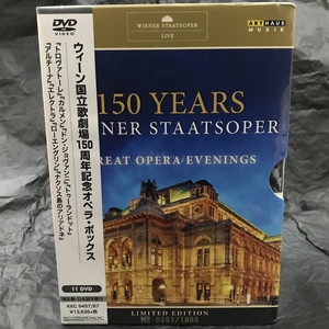 中古:盤質S】 ウィーン国立歌劇場150周年記念DVDボックス～8つのオペラ 