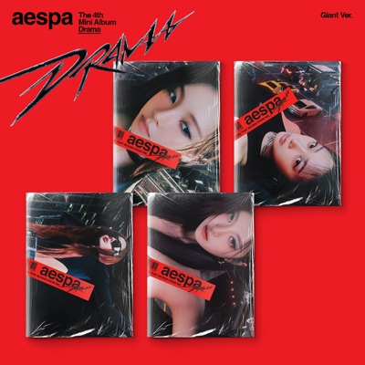 4th Mini Album: Drama (Giant Ver.)(ランダムカバー・バージョン) : aespa | HMVu0026BOOKS  online - L700001369