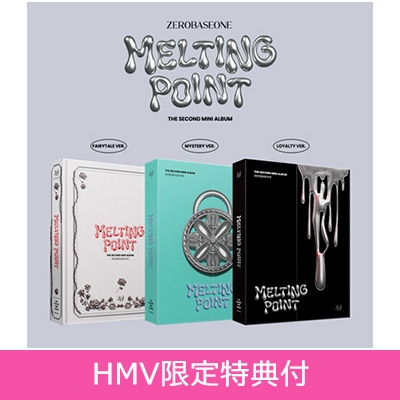 2nd Mini Album: MELTING POINT (ランダムカバー・バージョン)【HMV限定特典付】 : ZEROBASEONE |  HMVu0026BOOKS online - CMAC11953X