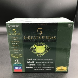 スーパーセール 半額 5 Great Operas: クーベリック、カラヤンほか（audio square クラシック