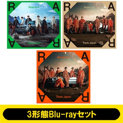 CD・DVD・ブルーレイ銀テ付★Travis Japan Road to A 1stアルバムCD FC盤
