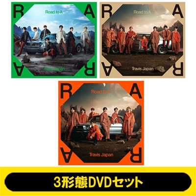 3形態DVDセット》 Road to A 【初回T盤+初回J盤+通常盤(初回プレス 