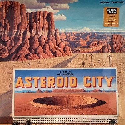 Asteroid City レコード　ウェスアンダーソン Asteroid City Wes Anderson アナログ レコード