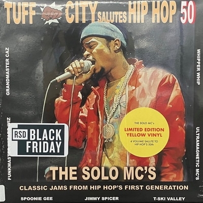 Tuff City Salutes Hip Hop 50: The Solo Mcs (+7インチ)【2023 RECORD STORE DAY  BLACK FRIDAY 限定盤】(カラーヴァイナル仕様/アナログレコード)