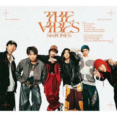 THE VIBES 【初回盤A】(+DVD) : SixTONES | HMV&BOOKS online - SECJ-81/2