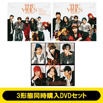 3形態同時購入DVDセット】 THE VIBES (初回盤A+初回盤B+通常盤 