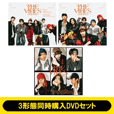 3形態同時購入DVDセット】 THE VIBES (初回盤A+初回盤B+通常盤