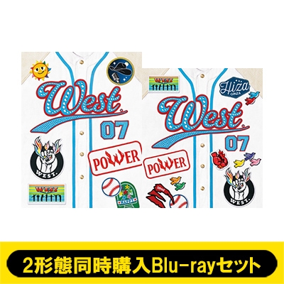 2形態同時購入Blu-rayセット】 WEST.LIVE TOUR 2023 POWER (初回 ...