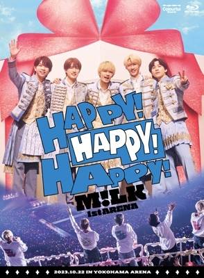 M!LK 1st ARENA ”HAPPY! HAPPY! HAPPY!” 【初回限定盤】(2Blu-ray+ 