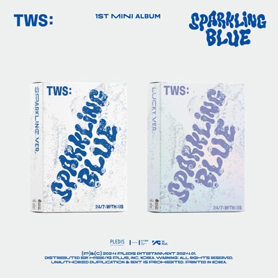 TWS 1st Mini Album「Sparkling Blue」 (Sparkling Ver.) : TWS 